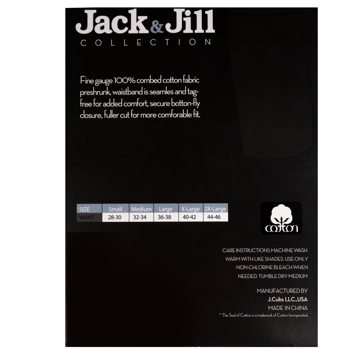 Jack & Jill Men's Knit Boxer - 2 pack