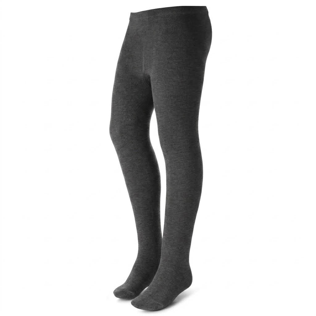ZUBII Cotton Flat Tights- Grey