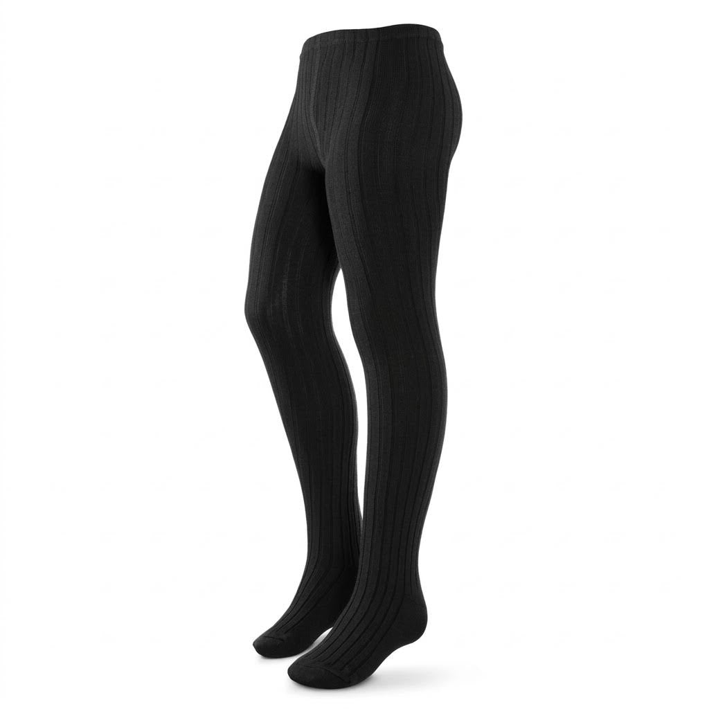 ZUBII Cotton Ribbed Tights