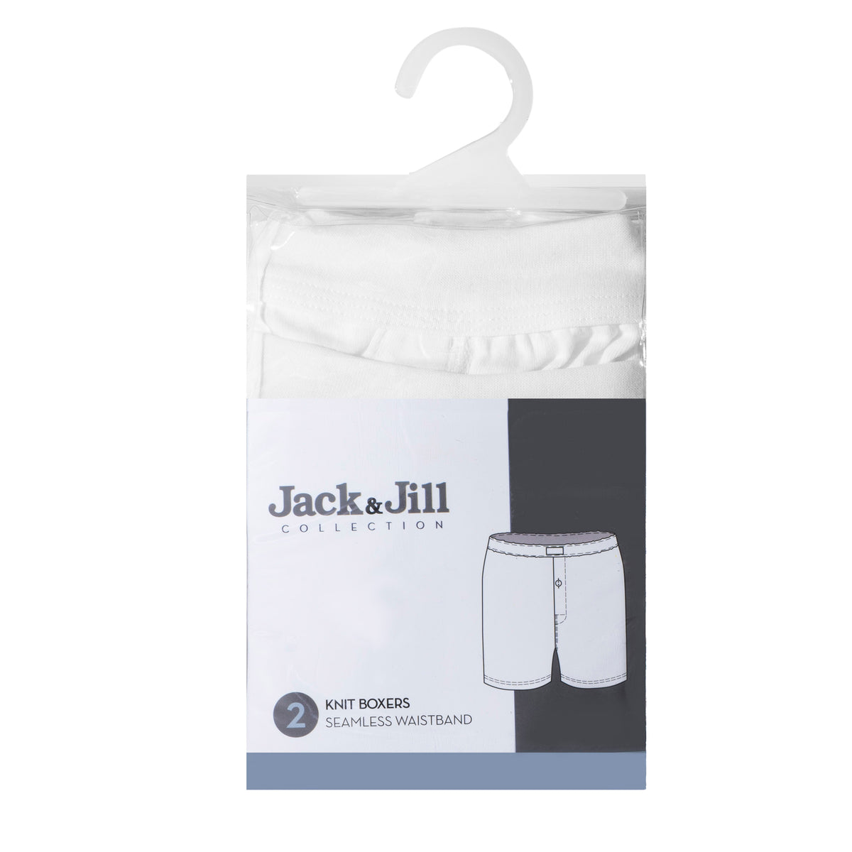 Jack & Jill Men's Knit Boxer - 2 pack
