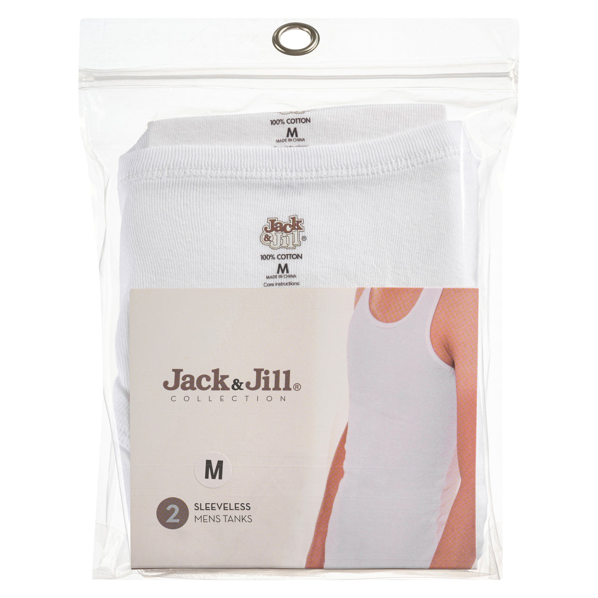 Jack & Jill Men's Sleeveless - 2 pack