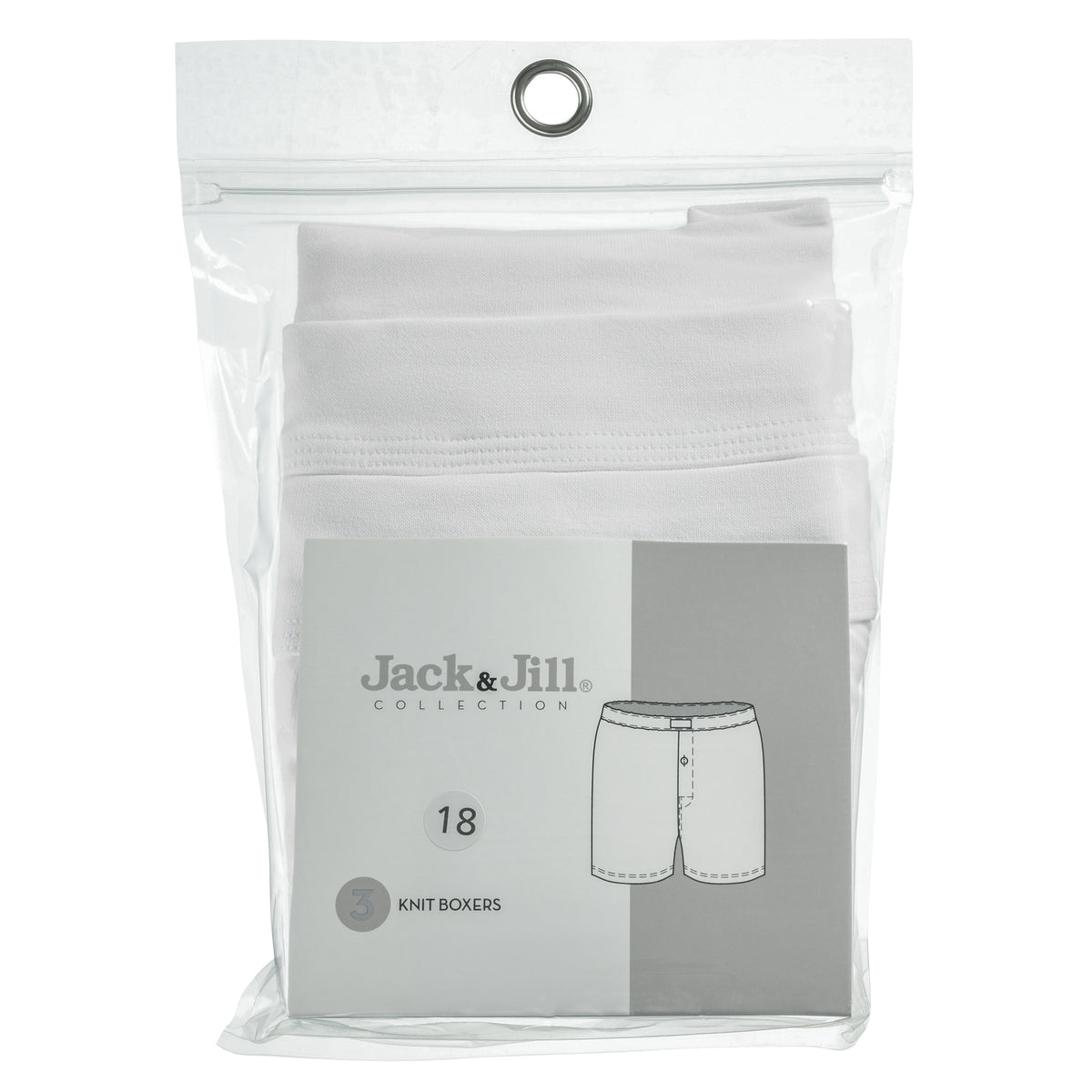 Jack & Jill Boy's Knit Boxers- 3 Pack