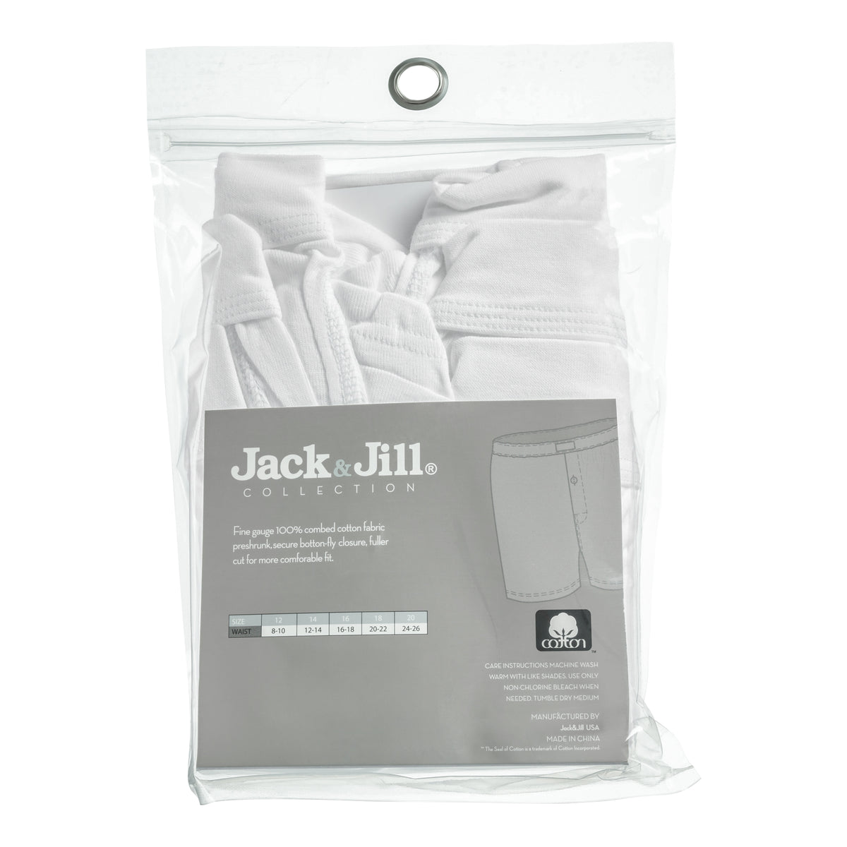 Jack & Jill Boy's Knit Boxers- 3 Pack