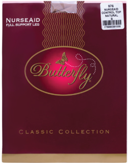 BUTTERFLY Maternity Nursaid 60 Full Support Leg Control Top - 6pc