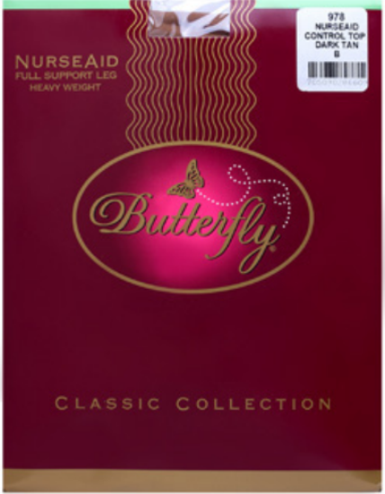 BUTTERFLY Nursaid 70 Full Support Leg Control Top - 6pc